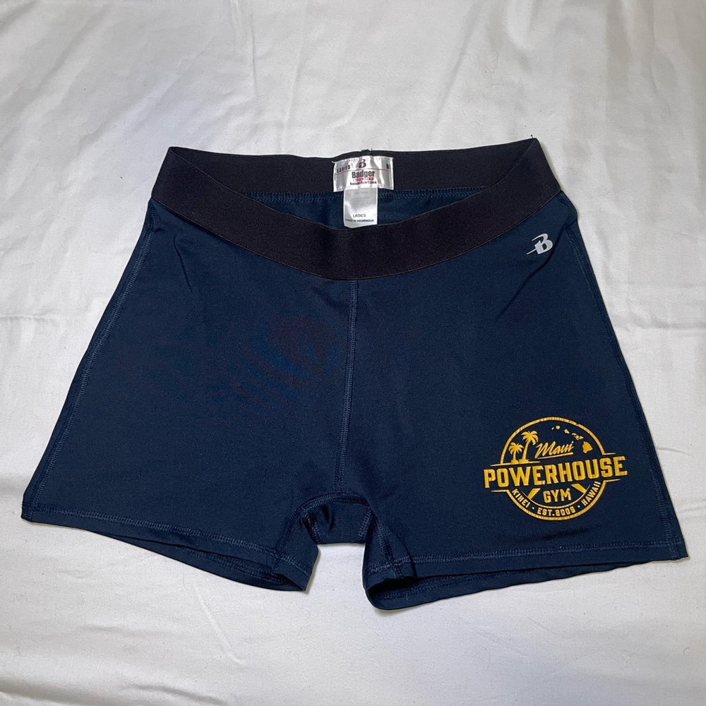 Maui Powerhouse Gym spandex shorts